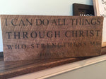 i can do all things sign