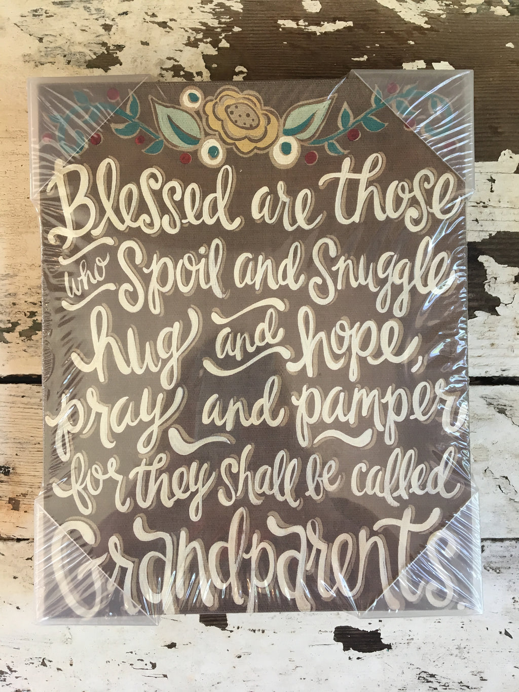 blessed are grandparents sign
