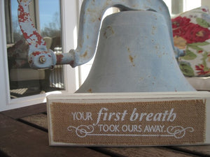 your first breath