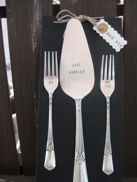 wedding cake server set