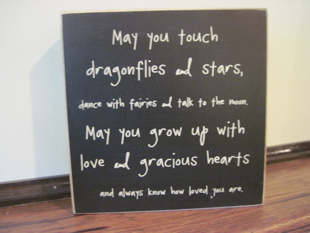 dragonflies and stars sign