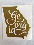 georgia decal