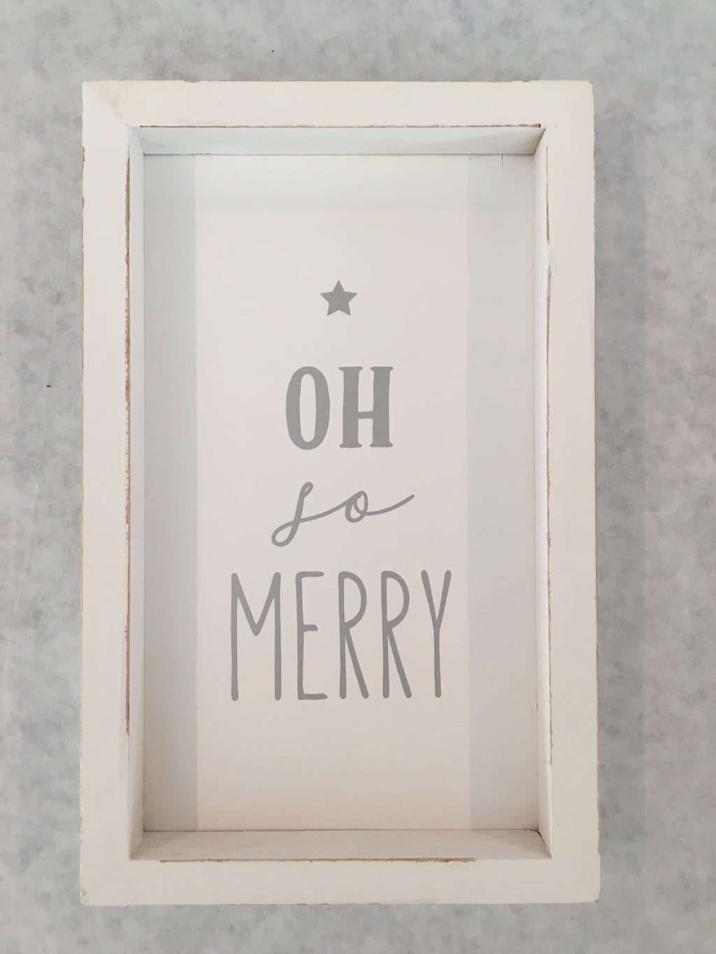 oh so merry sign