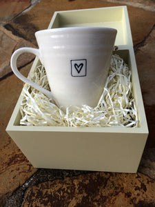 mug & box- heart