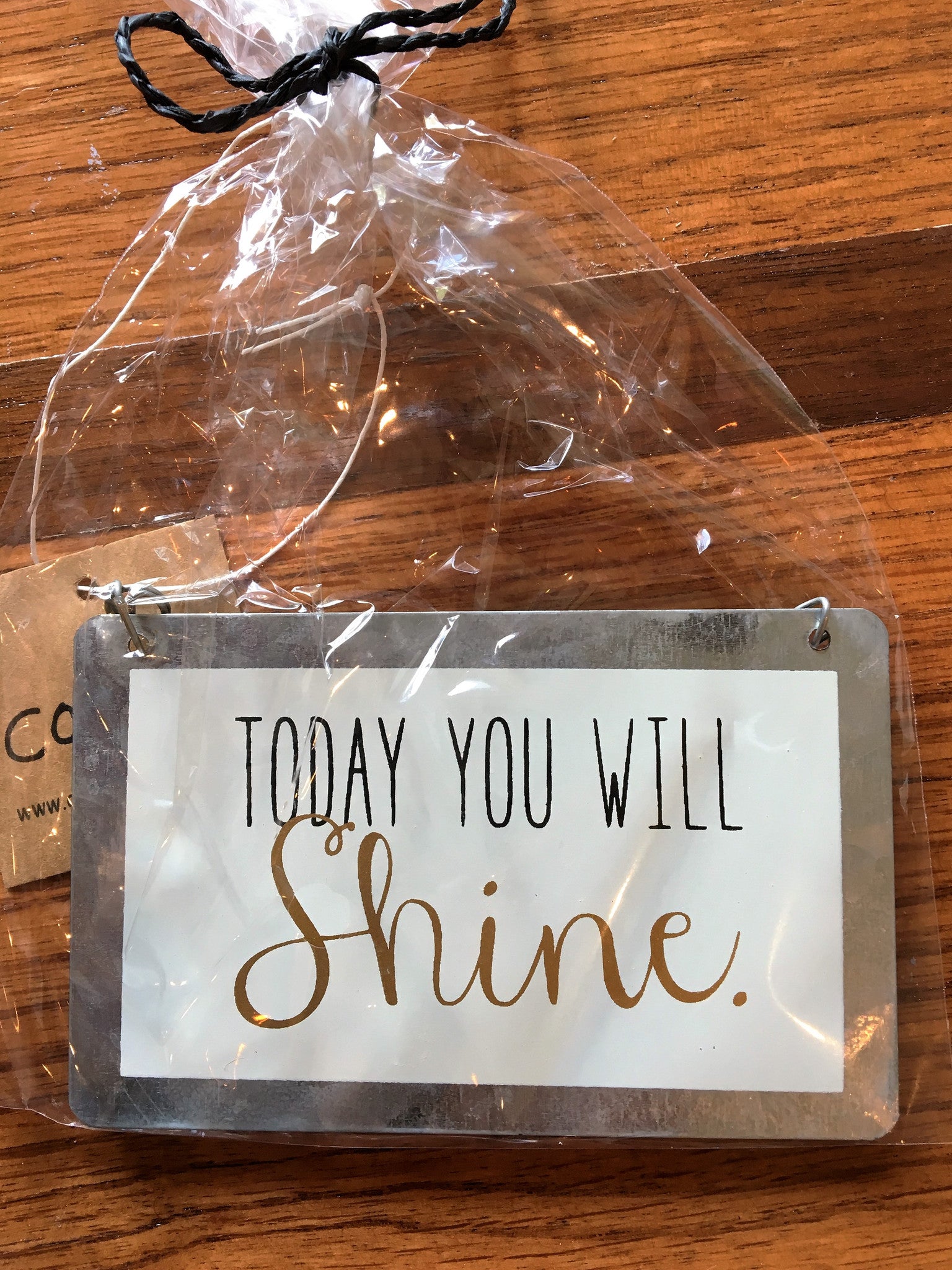 today you will shine