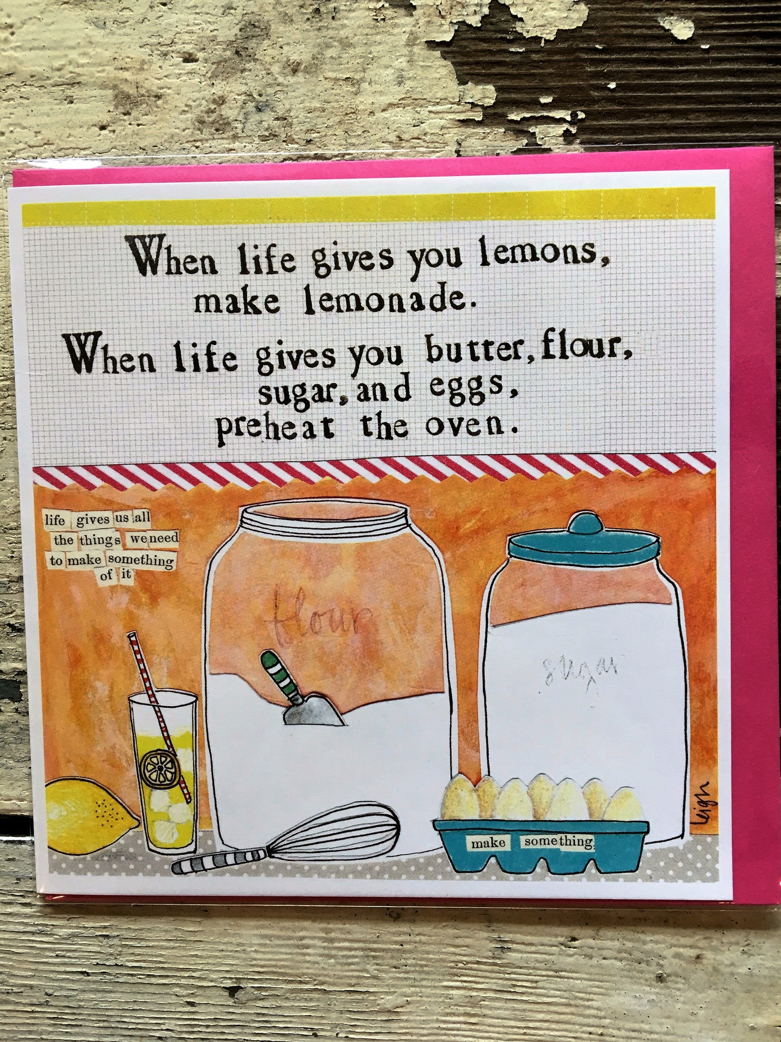 make lemonade card