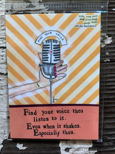 find your voice magnet