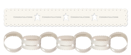 paper chain- congratulations